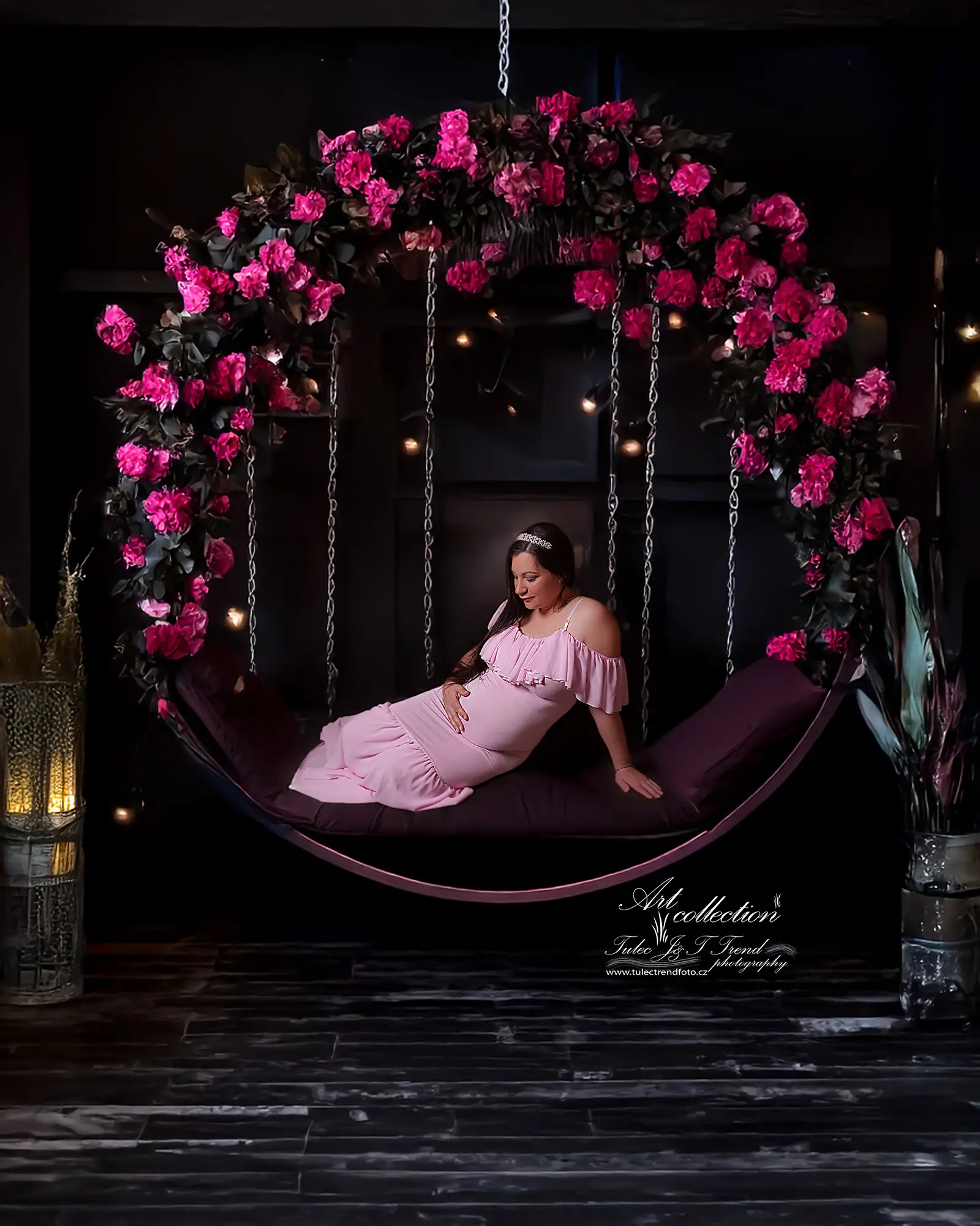 Těhotenské focení v Olomouci