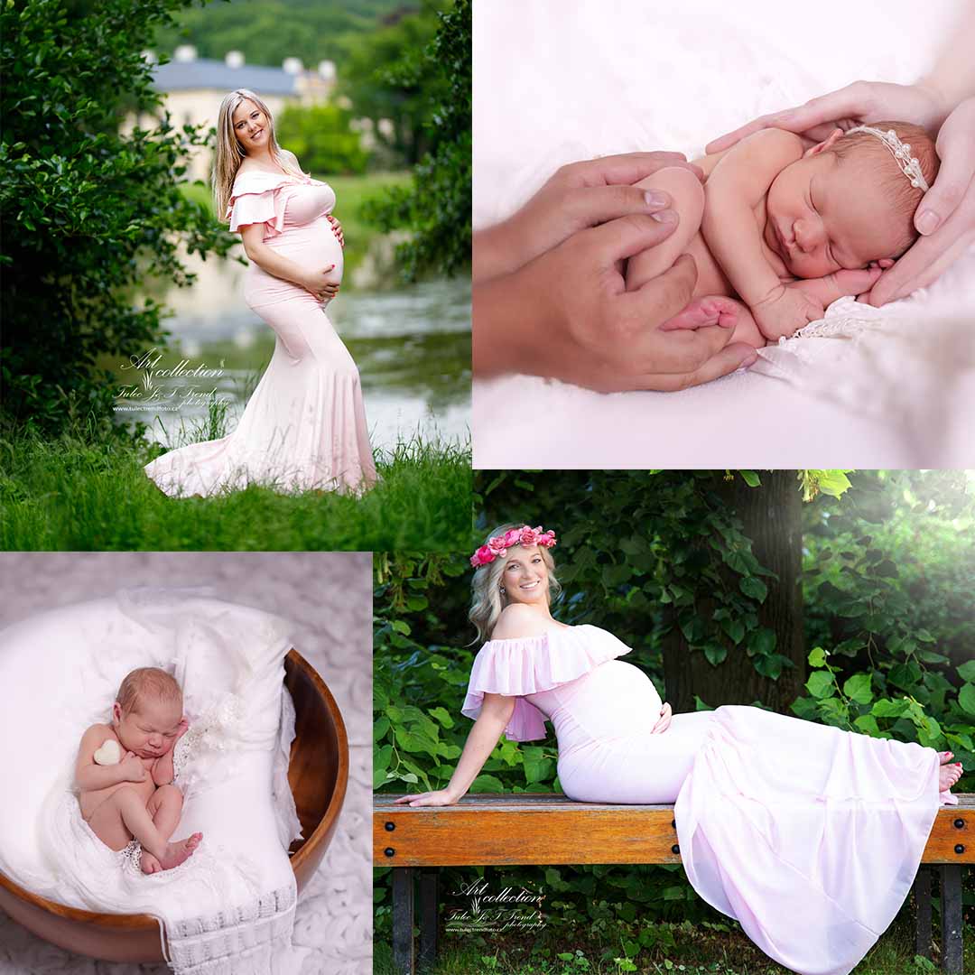 Newborn a těhotenské focení v ateliéru Olomouc