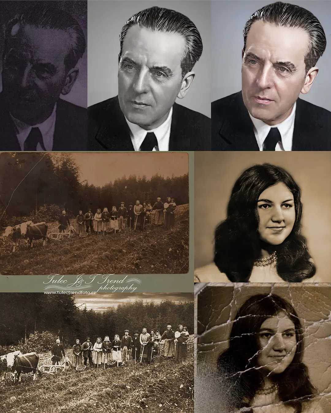 Restaurování starých fotografií