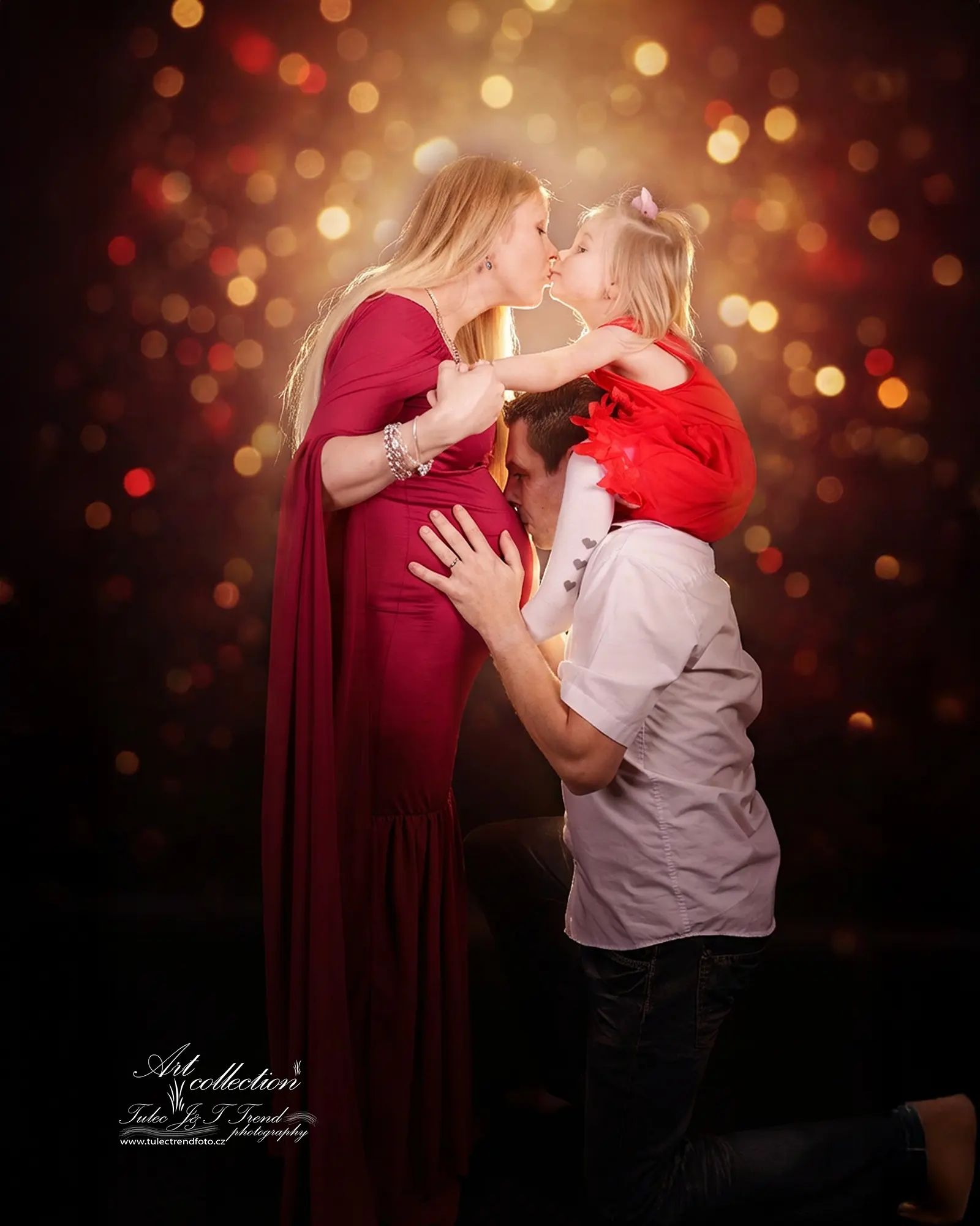 Těhotenské focení v ateliéru Olomouc — profesionální výsledek