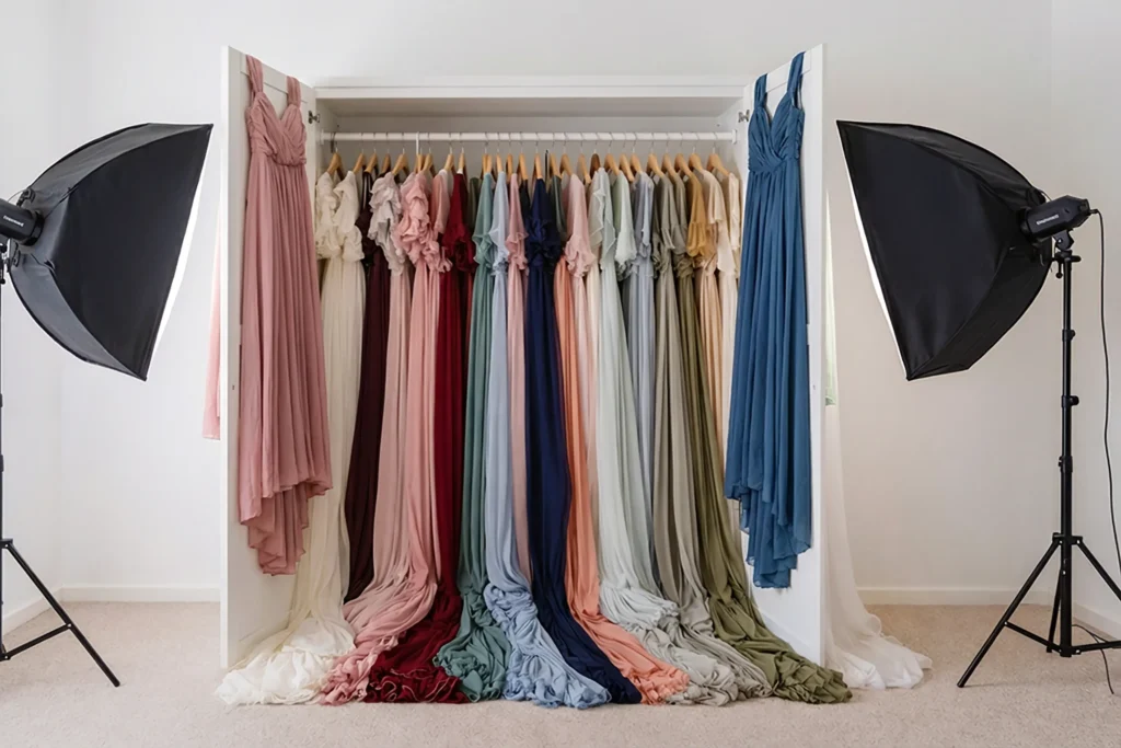 Těhotenský šatník s desítkami šatů k zapůjčení zdarma — Tulec Trend Foto