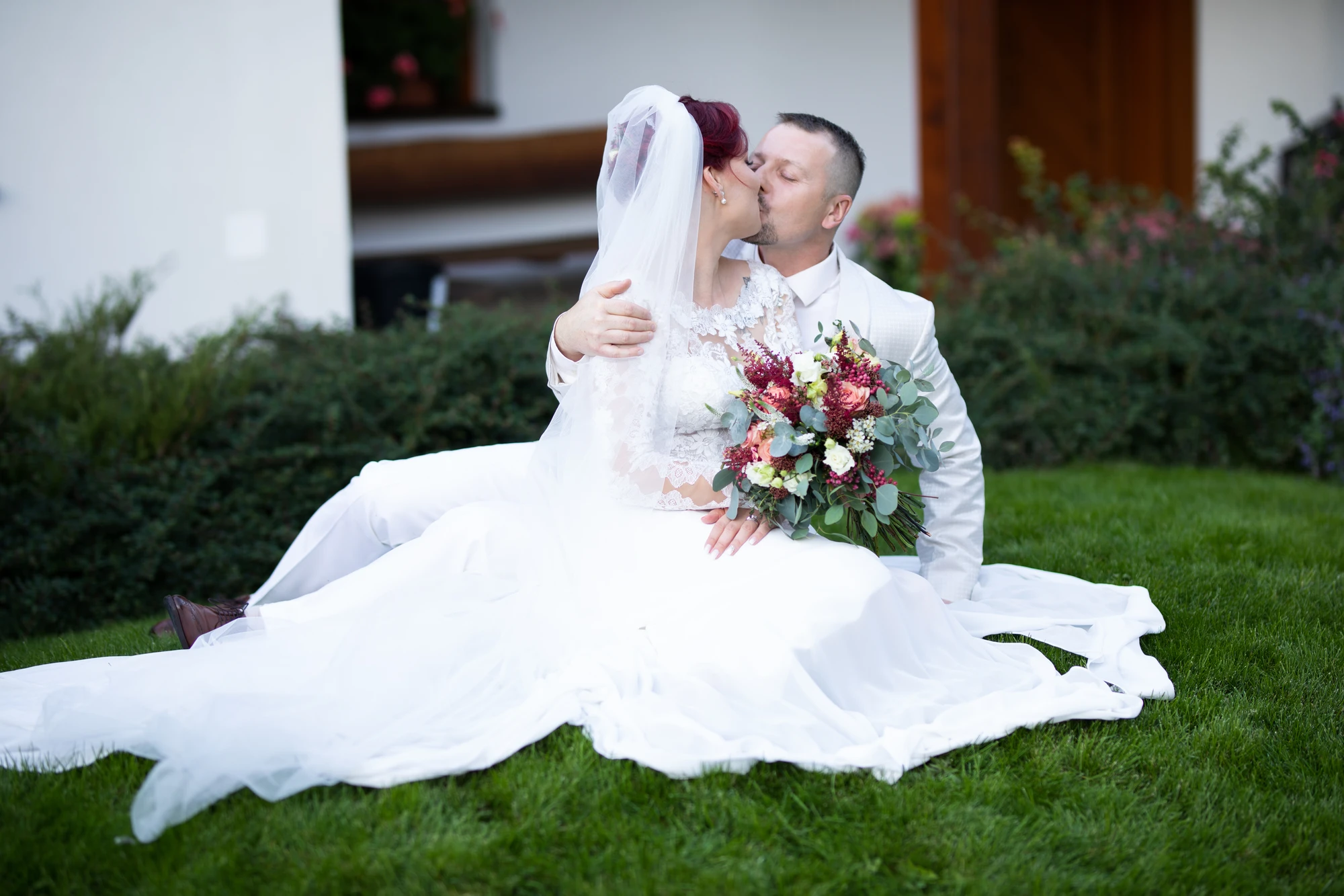 Emoce při obřadu — statek Samsara, svatba 2022