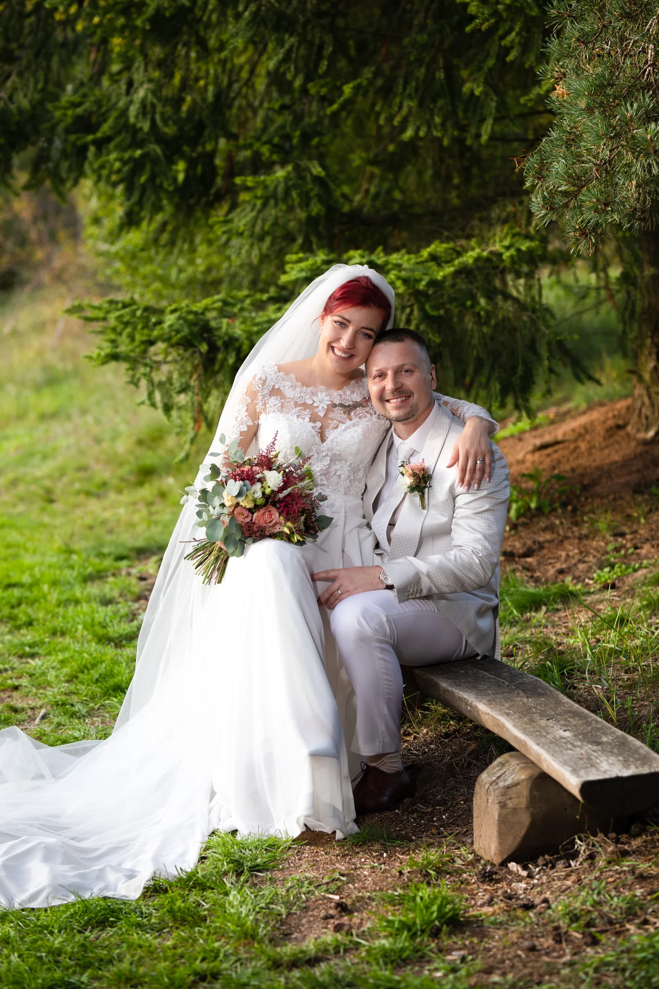 Nevěsta Lucie — portrét na statku Samsara 2022