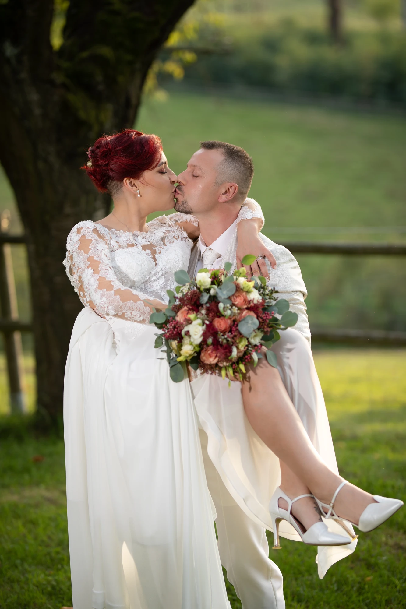 Fotobudka na svatbě — Lucie a Ivo, statek Samsara 2022