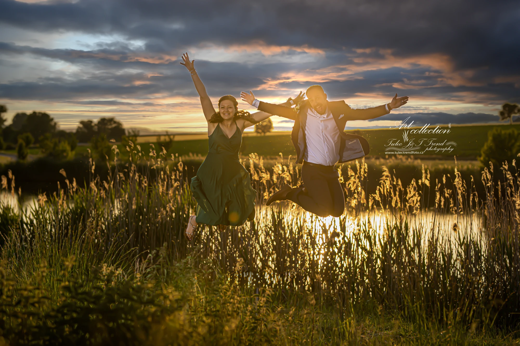 Nikča a Míša – svatební focení v zámeckém parku Čechy pod Kosířem 2023