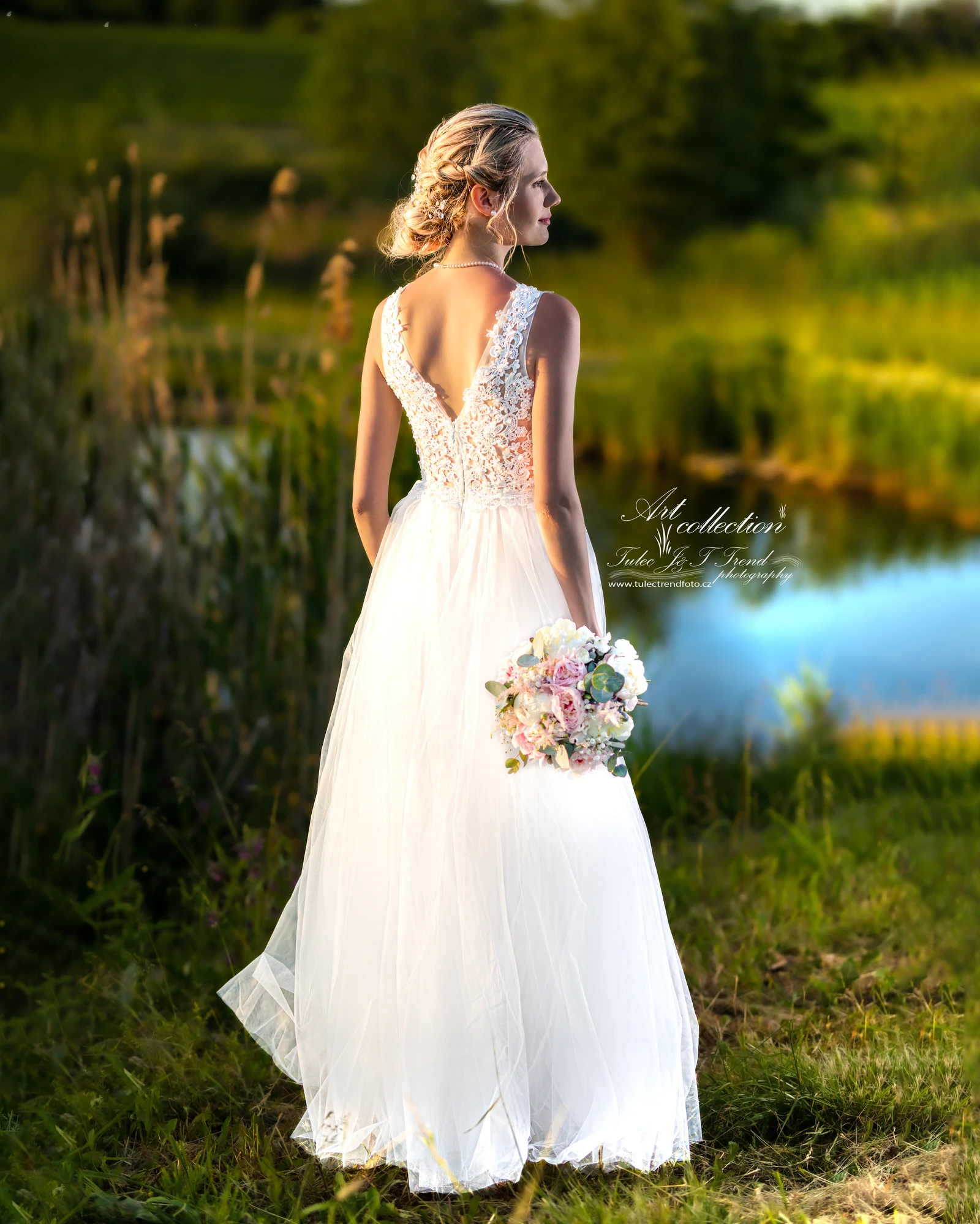 Nikča a Míša – svatební focení v zámeckém parku Čechy pod Kosířem 2023