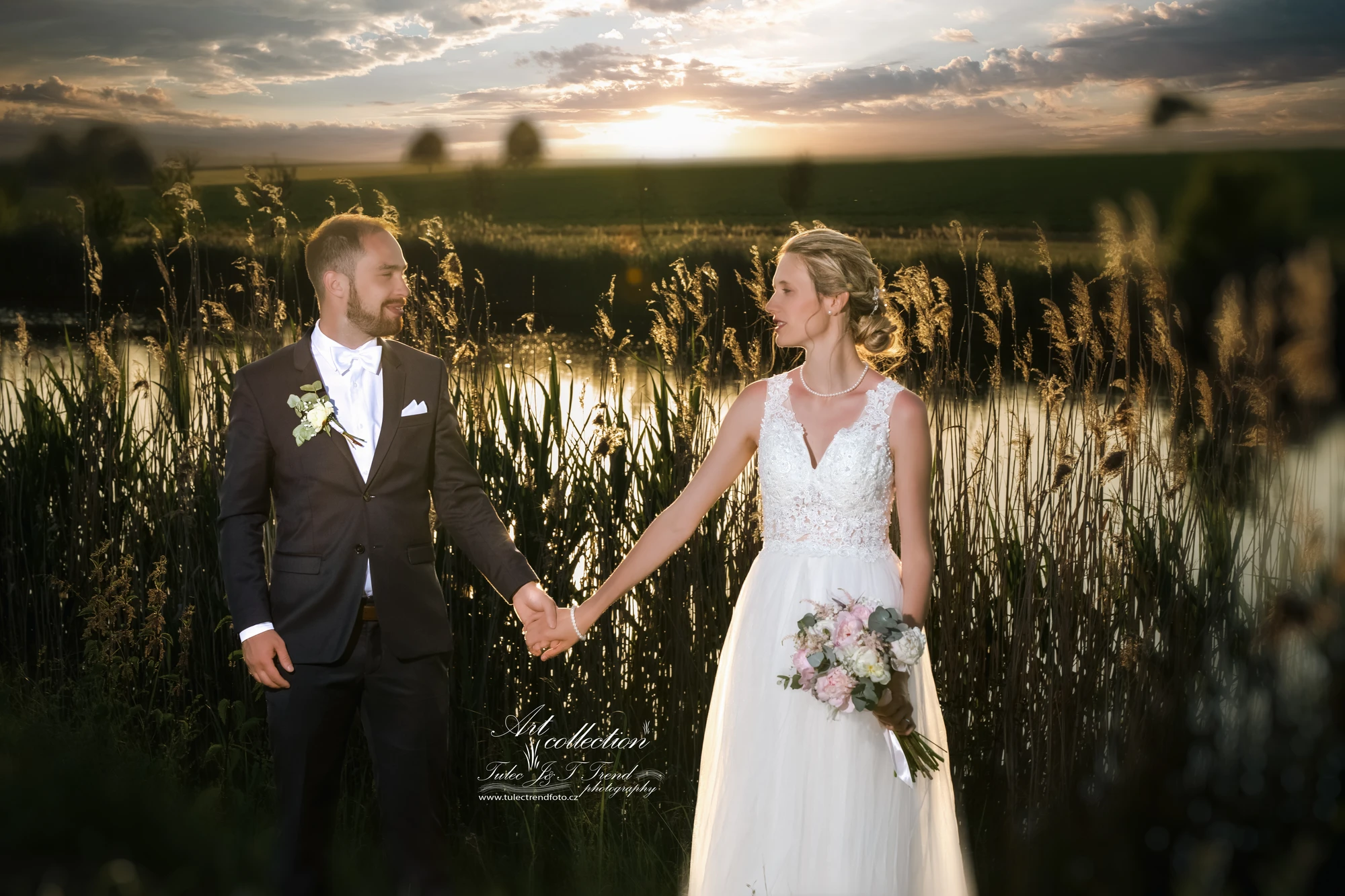 Nikča a Míša – svatební focení v zámeckém parku Čechy pod Kosířem 2023