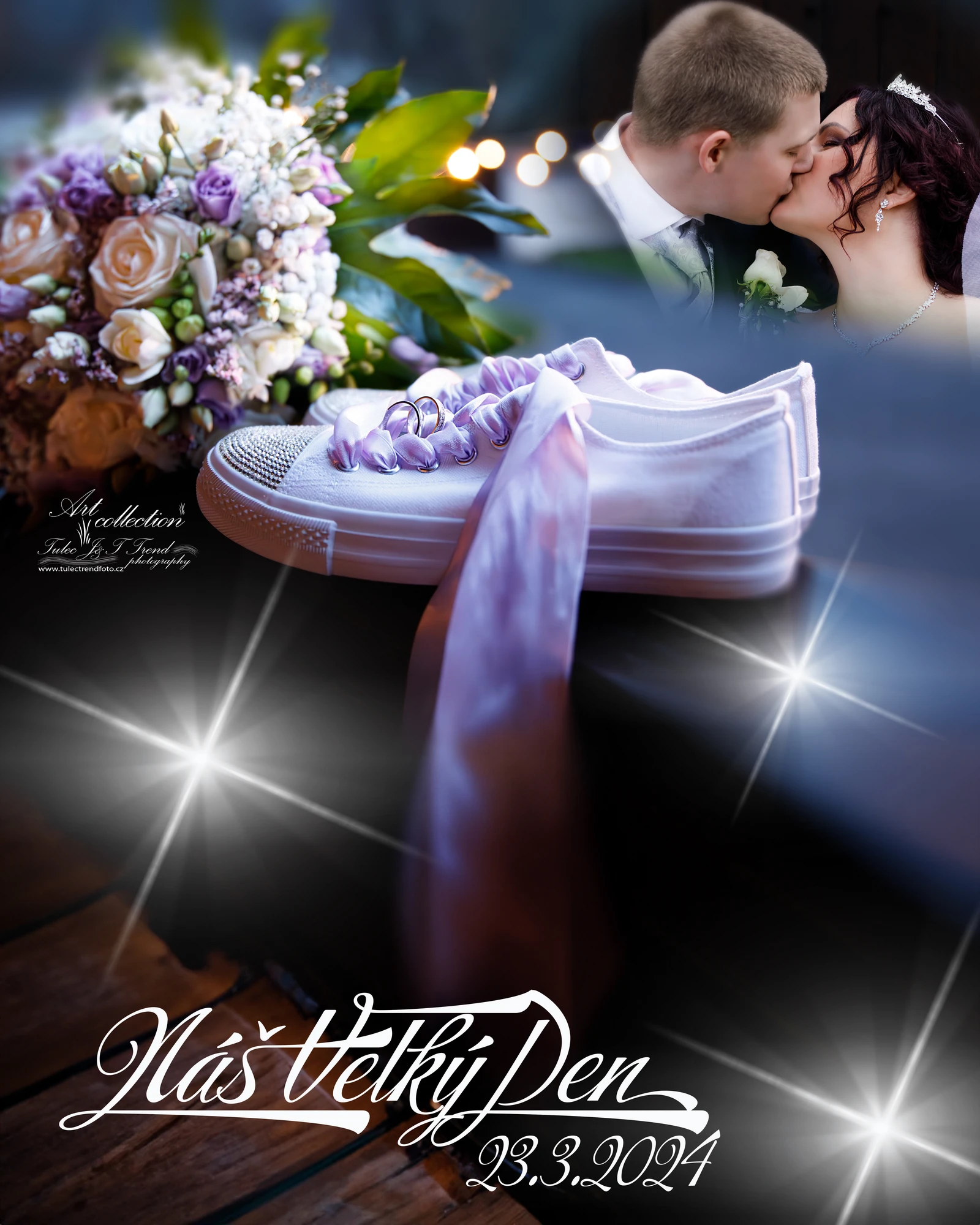 Krásný svatební den se svatebním fotografem Tulec Trend foto