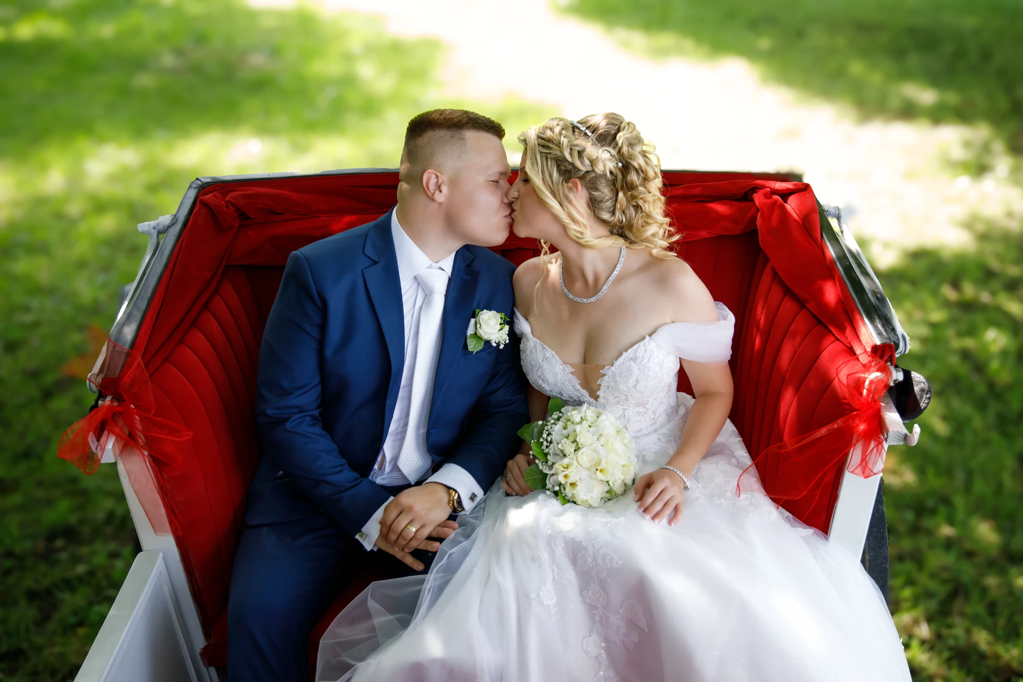 Martina a Marek — spontánní moment, příroda u Bečvy 2024