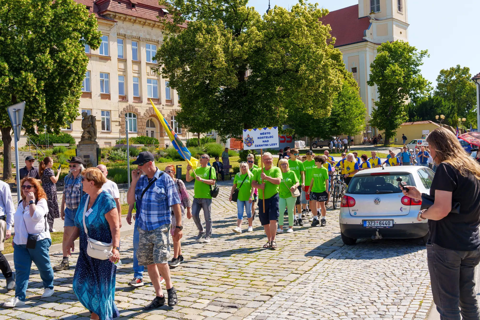 Zástupci Kostelců z ČR a Slovenska — sraz 2025, Kostelec na Hané