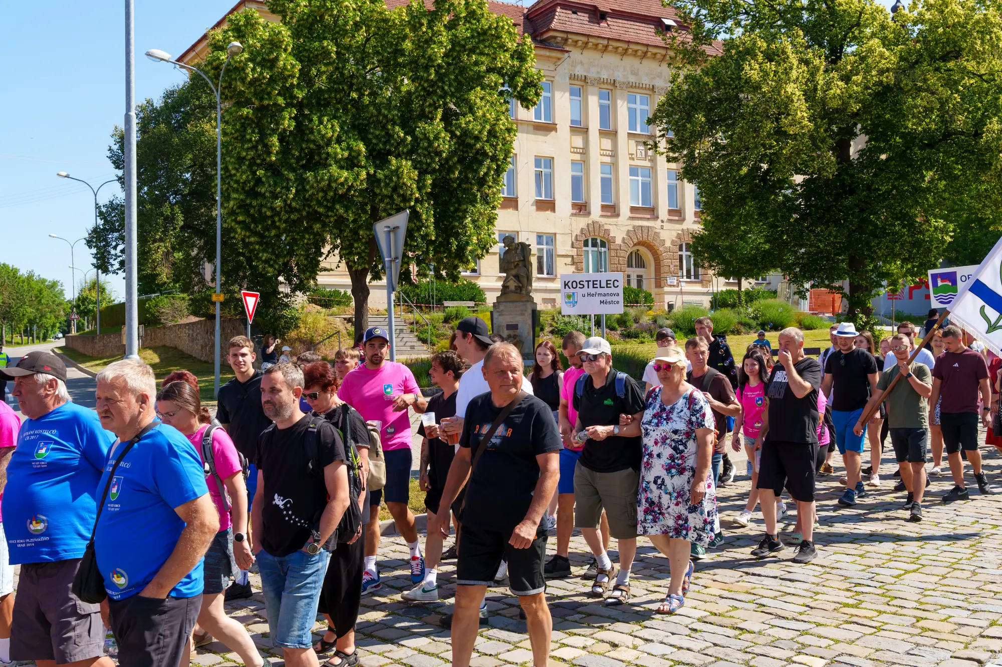 Dění na akci — Setkání Kostelců, červen 2025