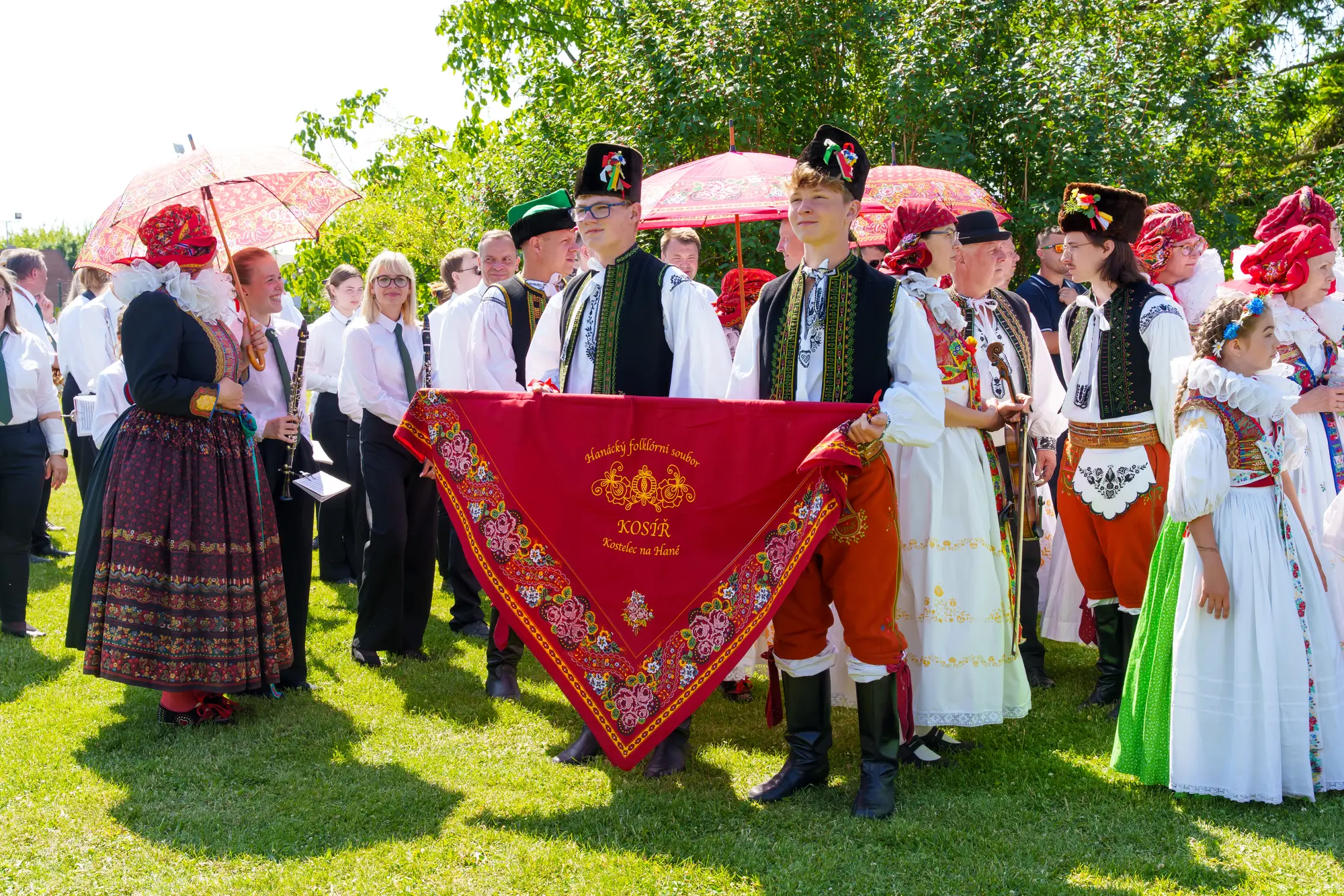 Návštěvníci Setkání Kostelců — Kostelec na Hané, červen 2025