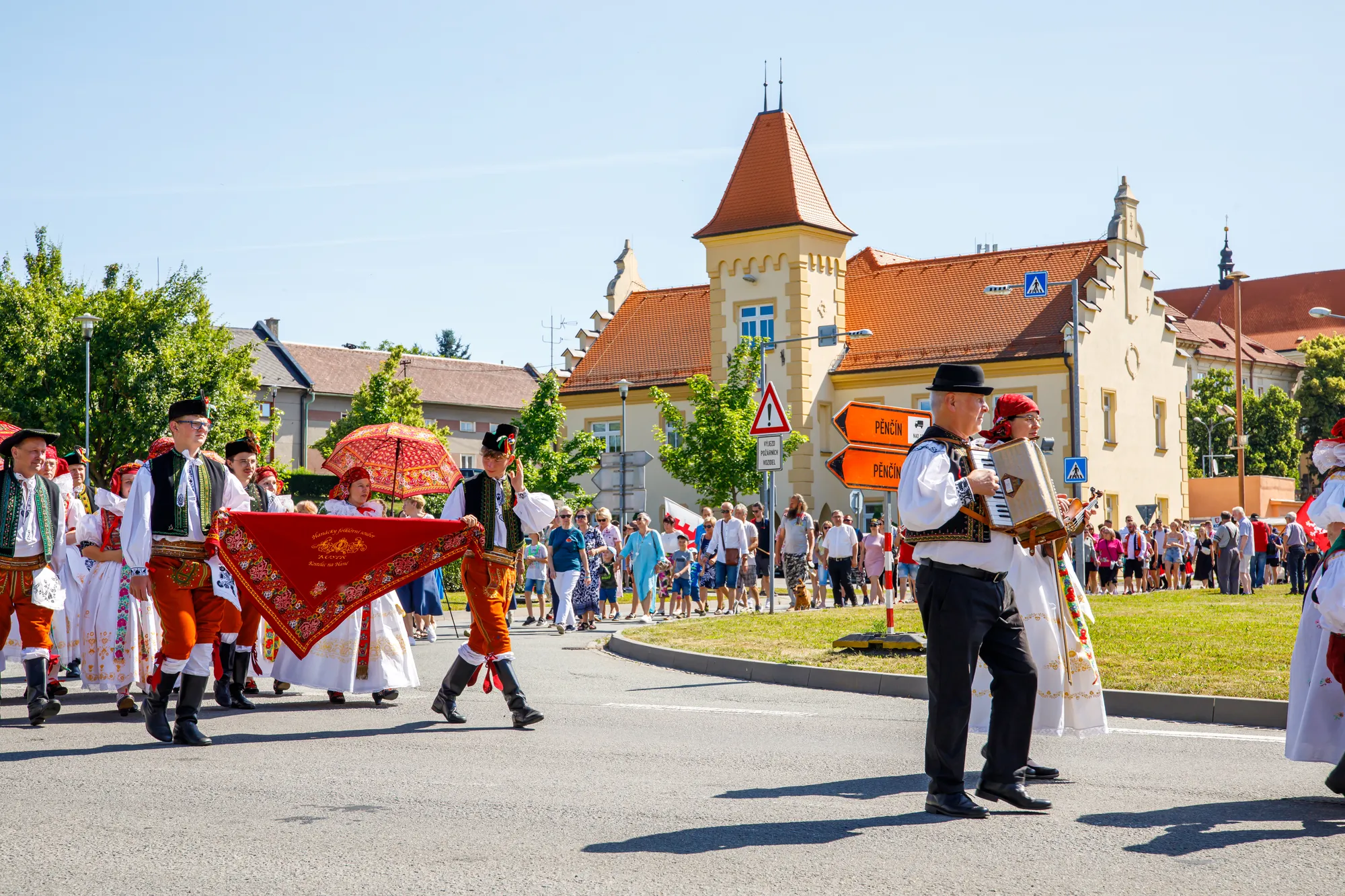 Spontánní moment — Setkání Kostelců, Kostelec na Hané 2025