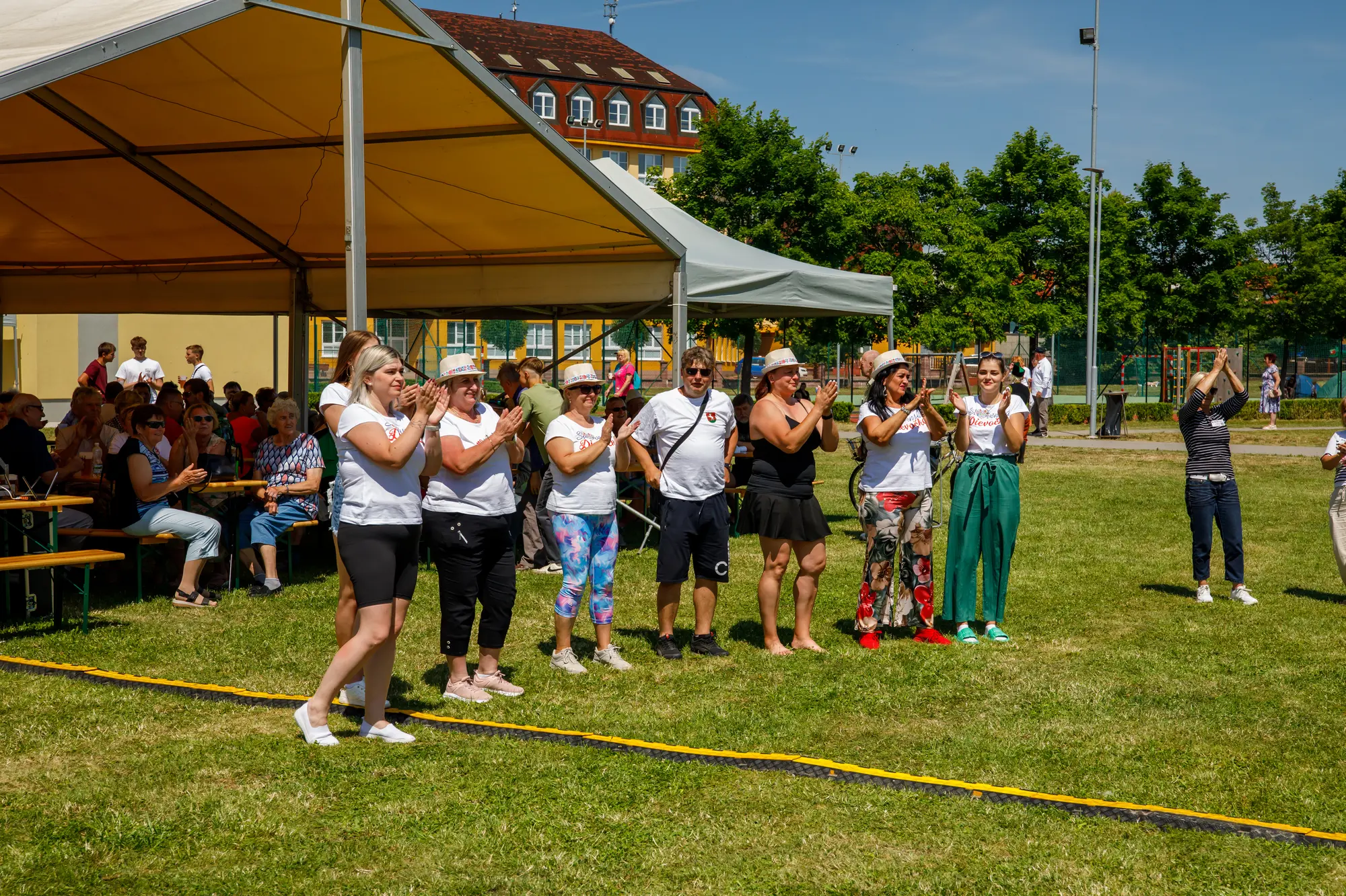 Závěrečná část programu — Setkání Kostelců, červen 2025