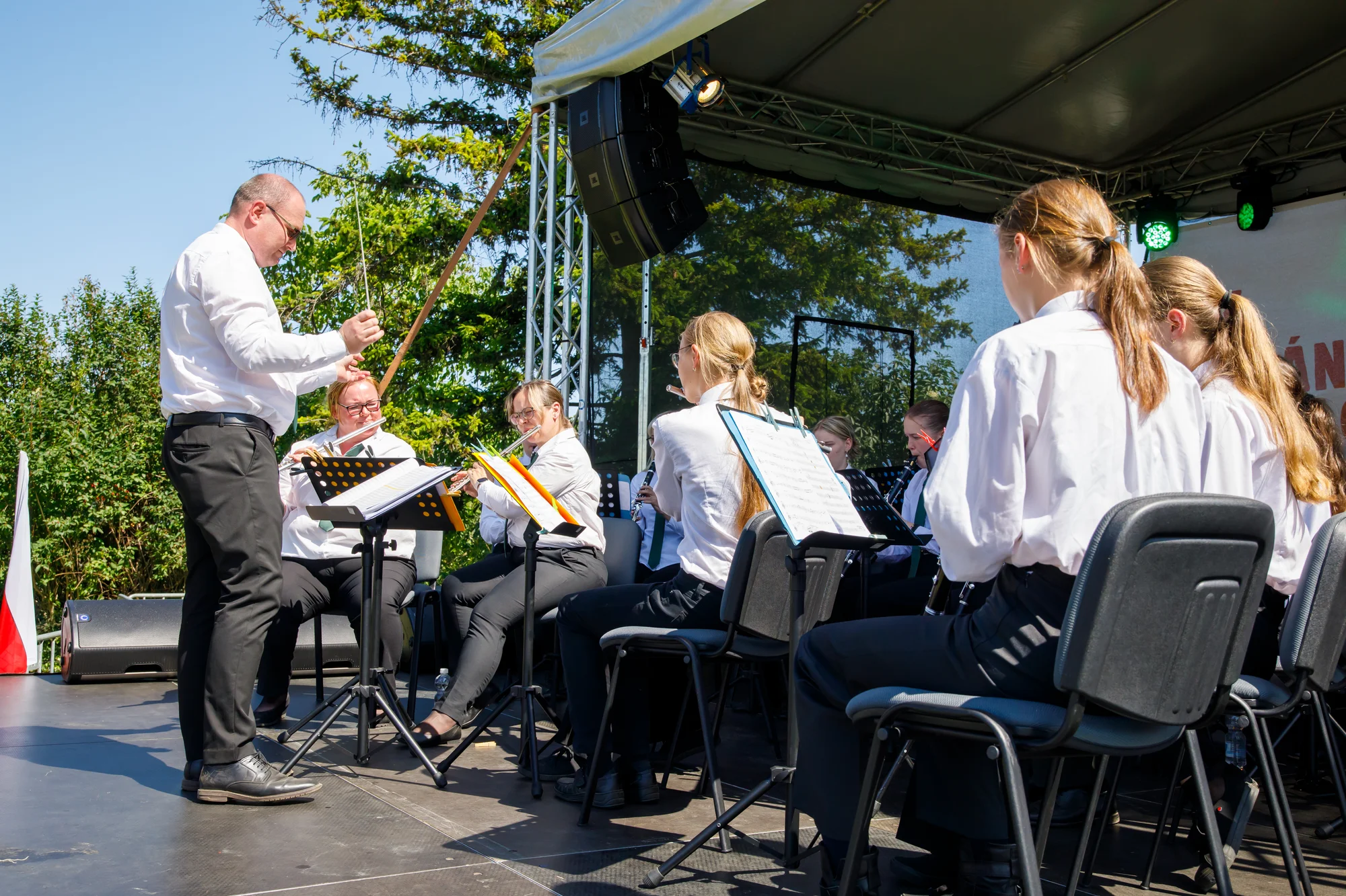 Závěr akce — Setkání Kostelců, Kostelec na Hané 2025