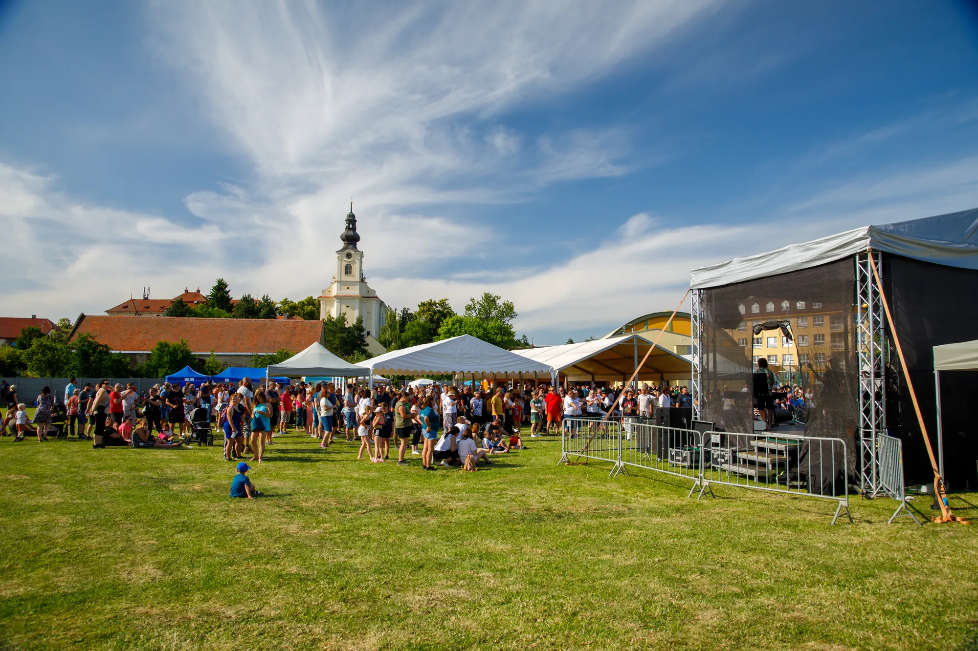 Rozloučení — Setkání Kostelců 2025, Kostelec na Hané