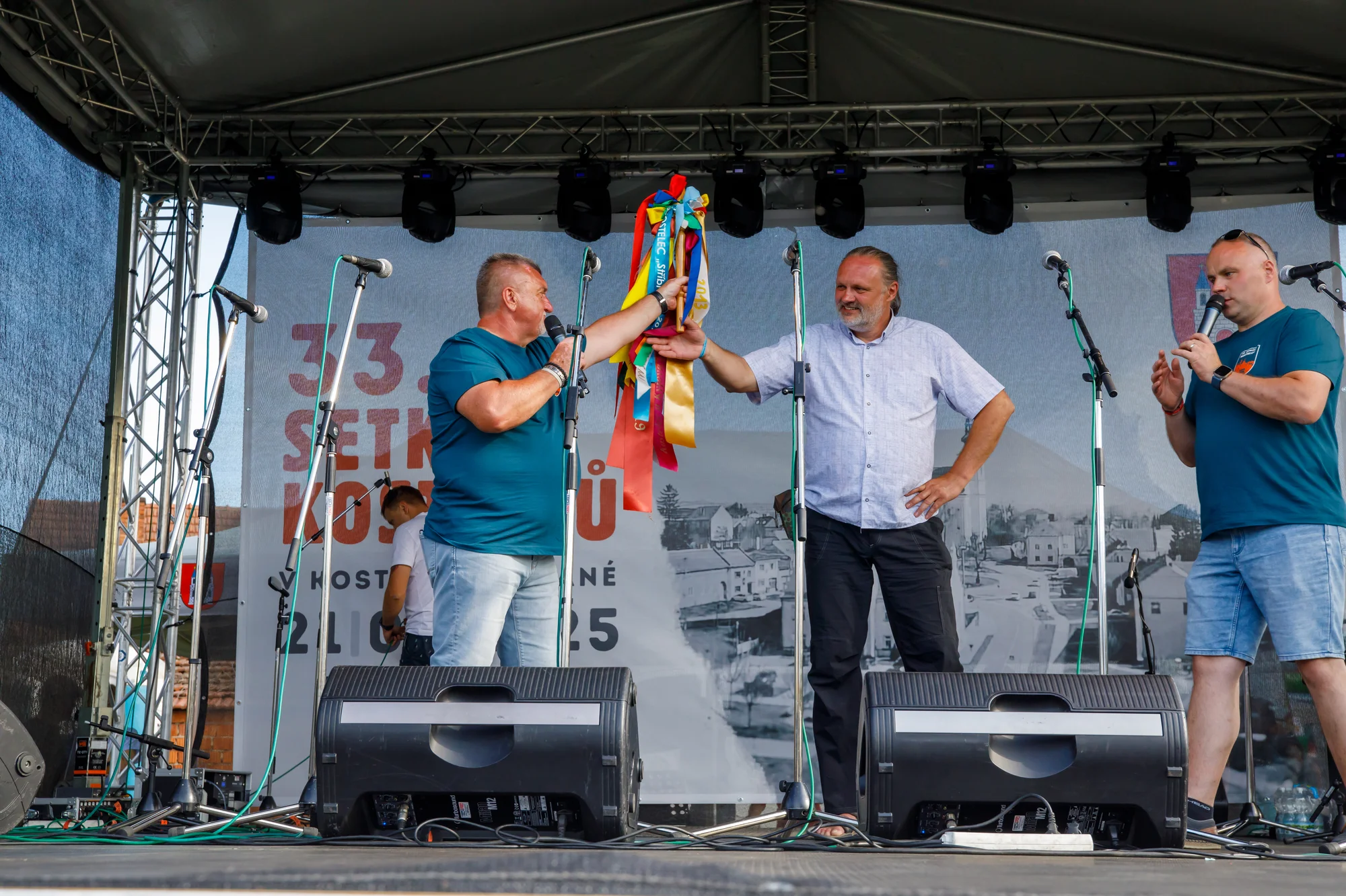 Setkání Kostelců 2025 — Kostelec na Hané, reportážní fotografie