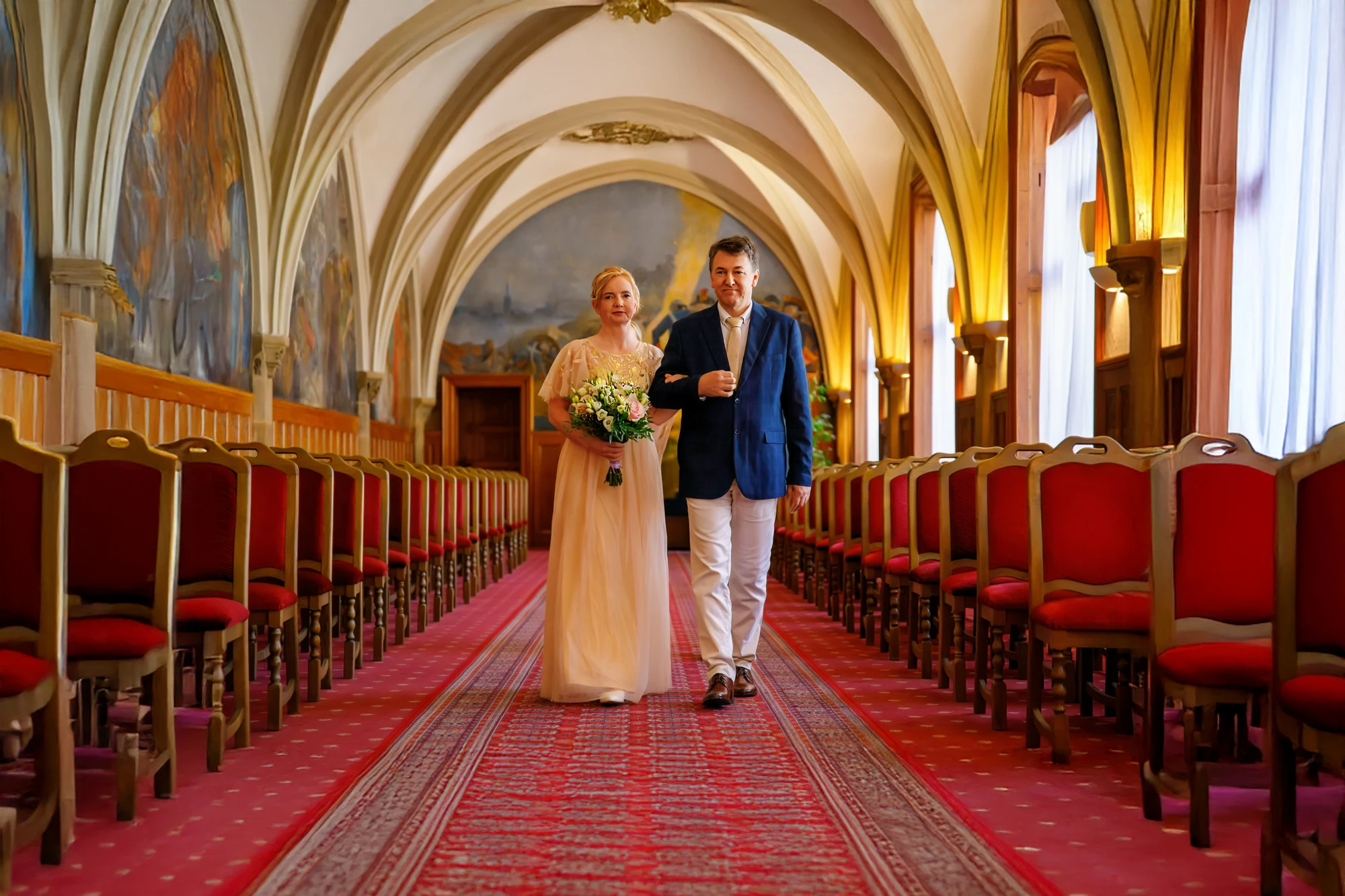 Svatební obřad v Přerově — manželský tým fotografů Tulec Trend Foto