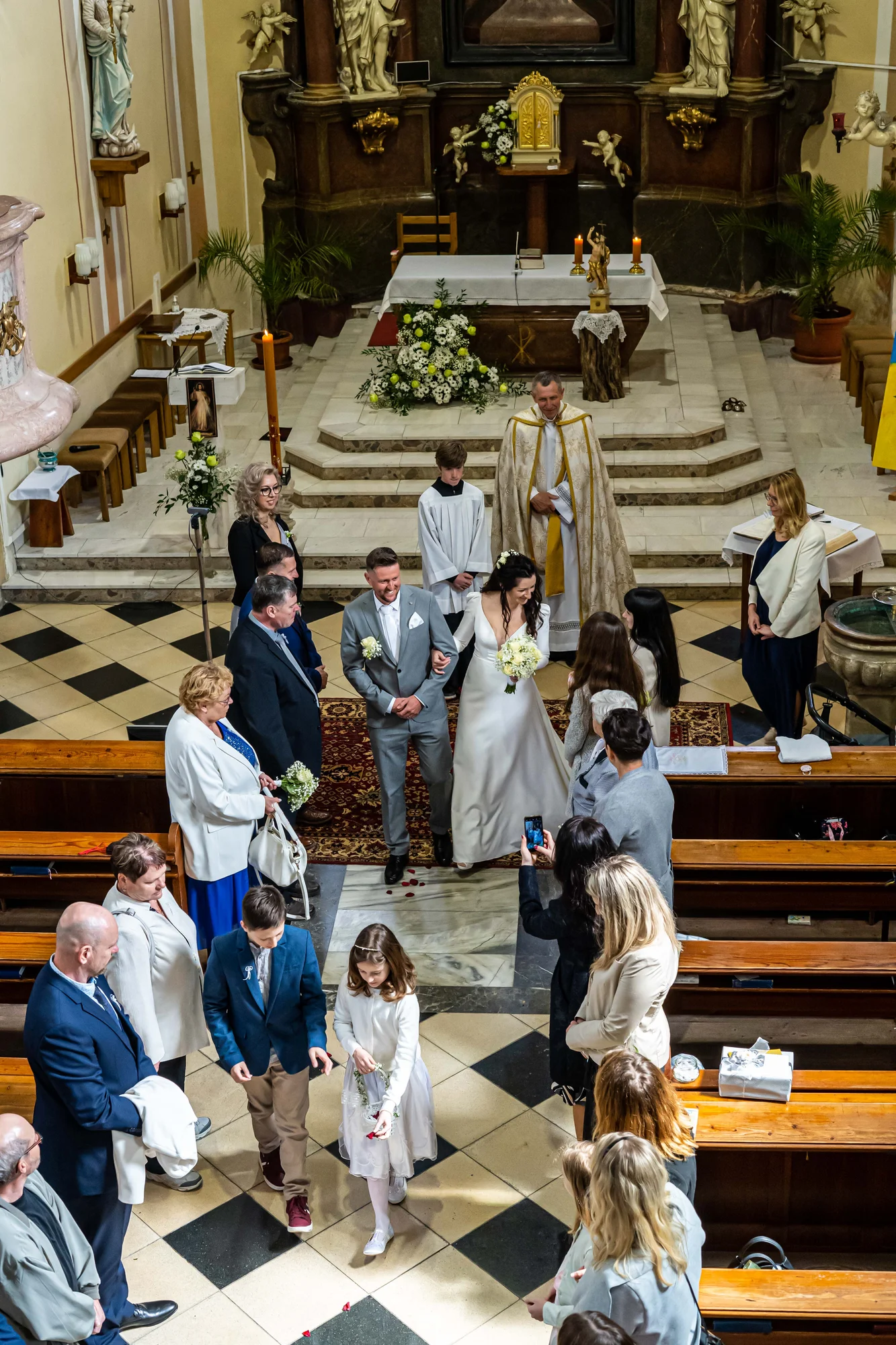 Portrét s dítětem — křtiny a svatba v jeden den 2023