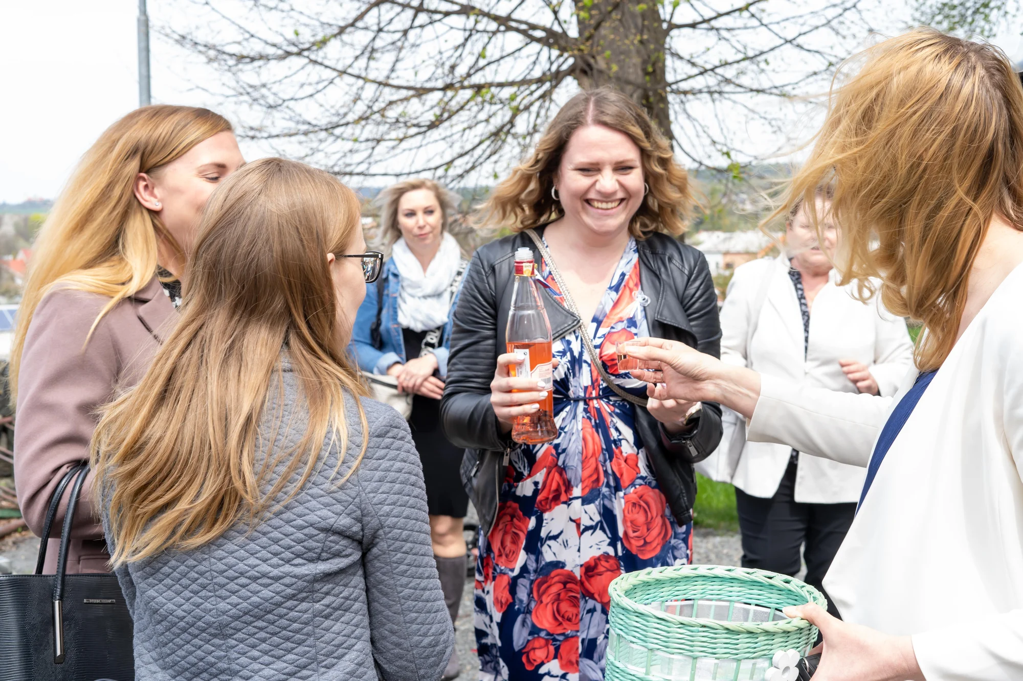 Rodinný snímek při křtinách — Tulec Trend Foto
