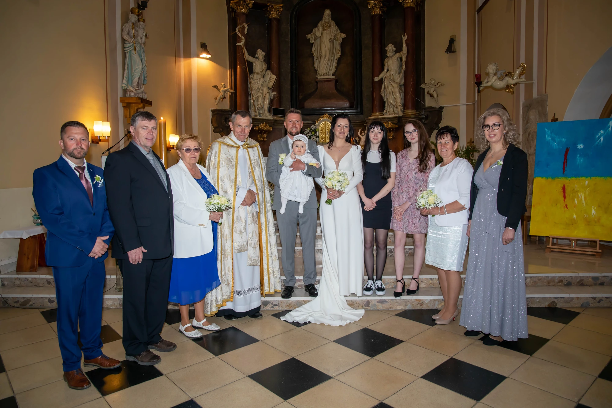 Magdaléna a Jiří — portrét novomanželů, svatba 2023