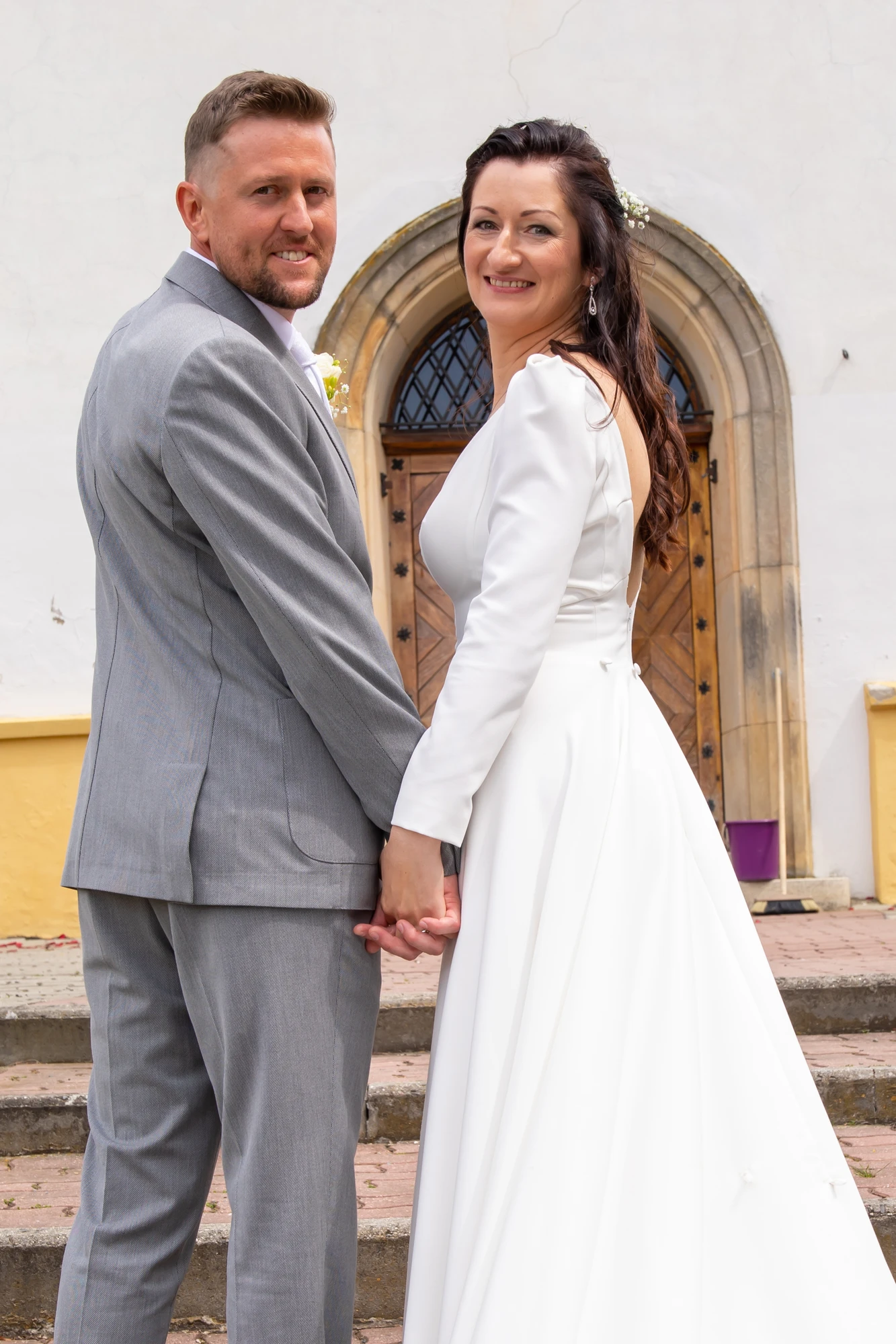 Polibek novomanželů — Magdaléna a Jiří, 2023