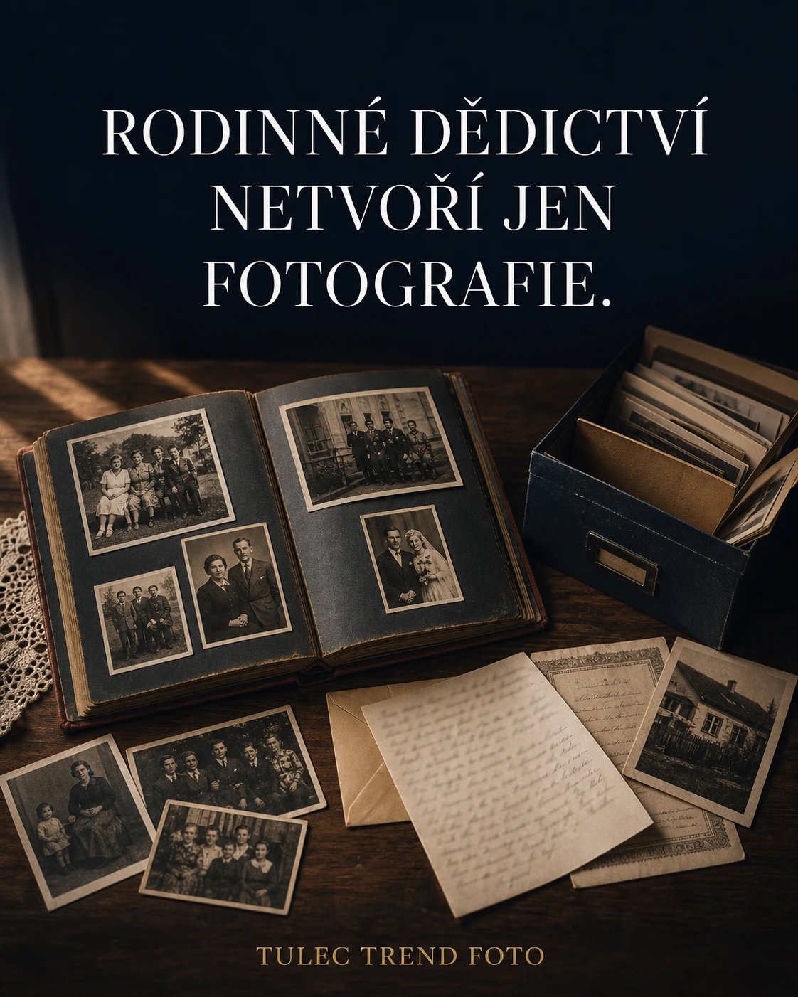 Restaurování starých a poškozených fotografií - Tomáš Tulec